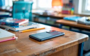Smartphone_Klassenraum